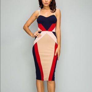 Color Block Dress